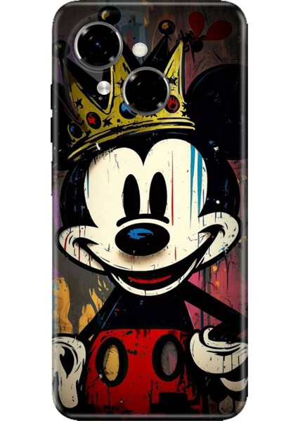 Tecno Spark Go 1 Kılıf Desenli Baskılı Tpu Rubber Kapak King-Mickey
