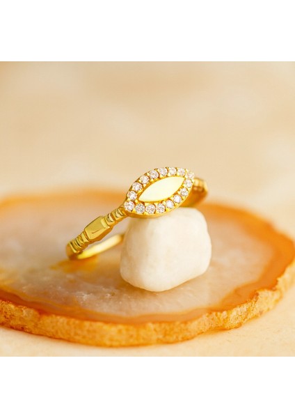 14 Ayar Altın Markiz Yüzük modelleri