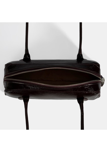 Kadın Bordo Rugan Deri Omuz Çantası indirimleri