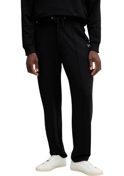 Interlock Erkek Siyah Slim Fit Eşofman Altı M5YB18KCBR2-JBLK