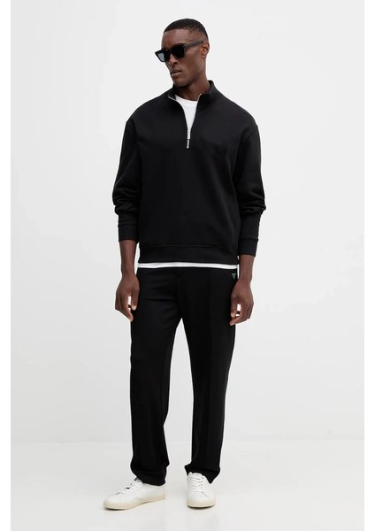 Interlock Erkek Siyah Slim Fit Eşofman Altı M5YB18KCBR2-JBLK fiyatları