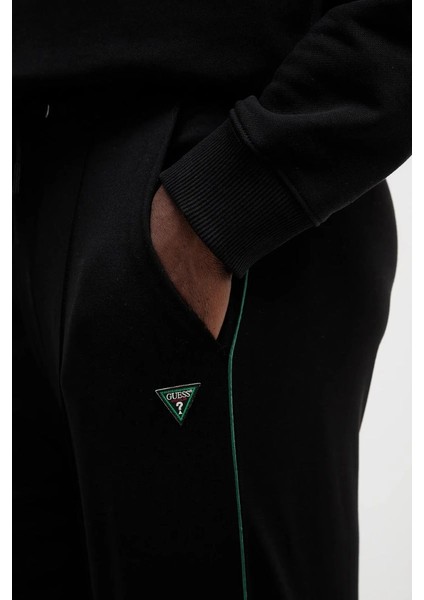 Interlock Erkek Siyah Slim Fit Eşofman Altı M5YB18KCBR2-JBLK fırsatları