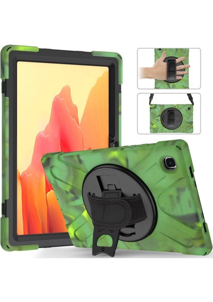 Samsung Galaxy X200 Tab A8 10.5 Kılıf Amazing Tablet Kapak - Kamuflaj