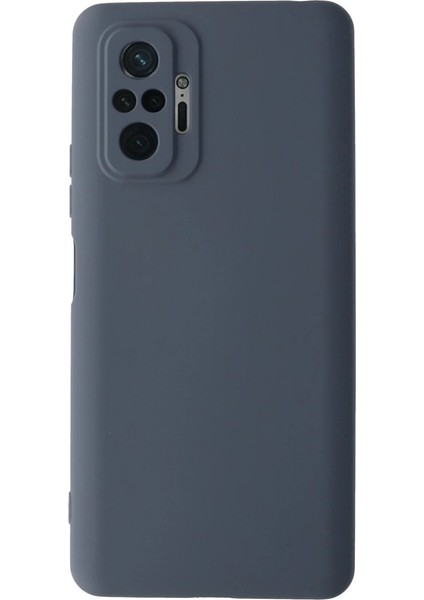 Xiaomi Redmi Note 10 Pro Kılıf Nano Içi Kadife Silikon - Gri