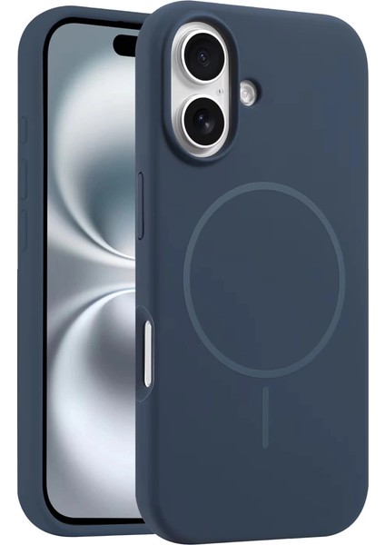Joko Iphone 16 Plus Kılıf Jully Magsafe Kapak - Lacivert