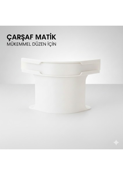 Çarşaf Matik 4 Adet Çarşaf Tutucu Aparat – Kaymaz Yatak Köşe Sabitleyici – Çarşaf Düzeltici