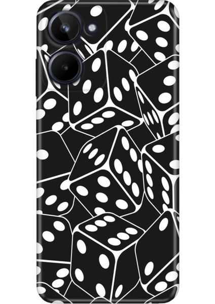 Realme 10 4g Kılıf Desenli Baskılı Tpu Rubber Kapak Şans Benden Yana