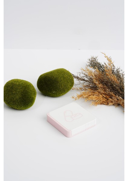 Çanta Boy 4 Bölmeli Hap Kutusu | Kompakt ve Şık Hap Saklama Kabı Açık Pembe modelleri