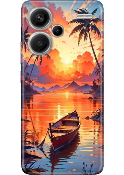 Xiaomi Redmi Note 13 Pro Plus 5g Kılıf Desenli Baskılı Tpu Rubber Kapak Hadi Tatile