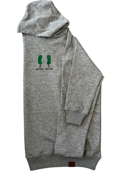 Backteria Oversize Unisex Kapüşonlu Sweatshirt fırsatları