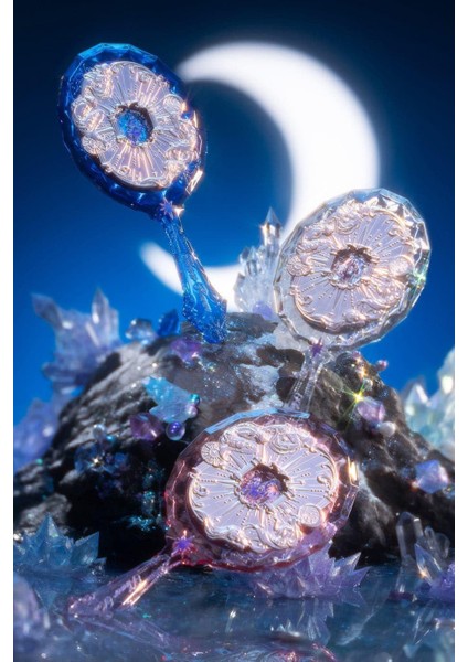 Moonlight Mermaid El Aynası Lüks El Işçiliği modelleri