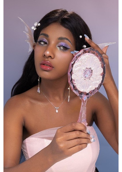 Moonlight Mermaid El Aynası Lüks El Işçiliği