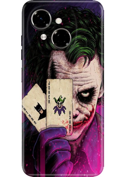 Tecno Spark Go 1 Kılıf Desenli Baskılı Tpu Rubber Kapak Joker-Retro