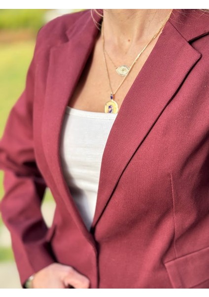 Tek Düğme Spor Ceket modelleri