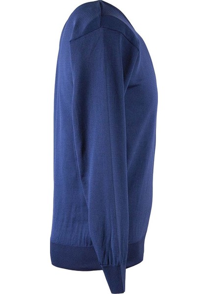 O Yaka Indigo Erkek Kazak YSN01 fiyatları