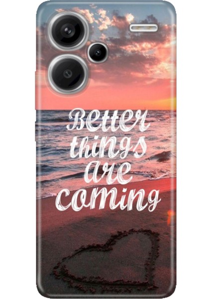 Xiaomi Redmi Note 13 Pro Plus 5g Kılıf Desenli Baskılı Tpu Rubber Kapak Coming