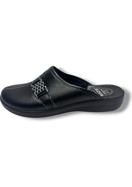 16185-26 Deri Anatomik Tokalı Sabo Kadın Terlik fiyatları