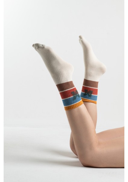 Terra Ekru Kiremit 2'li Kadın Çorap modelleri