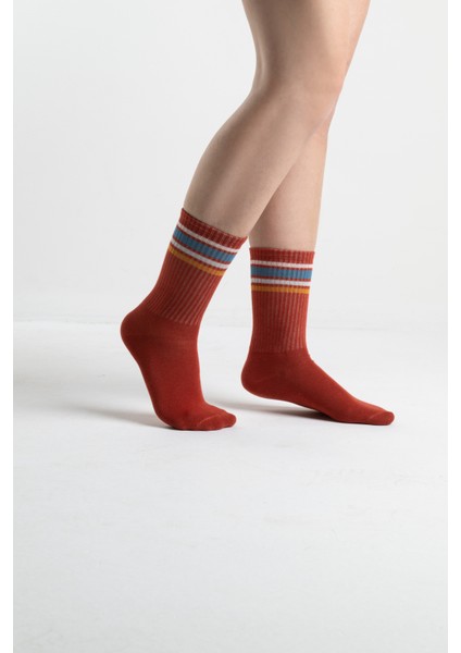 Terra Ekru Kiremit 2'li Kadın Çorap indirimleri