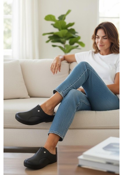 Tam Ortopedik Kemik Çıkıntısı ve Topuk Dikenine Özel Kadın Sabo Terlik fırsatları