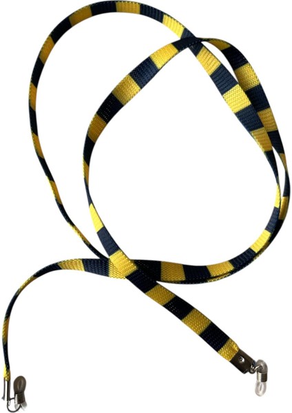 Gözlük Ipi, Sarı Lacivert Taraftar Gözlük Askısı