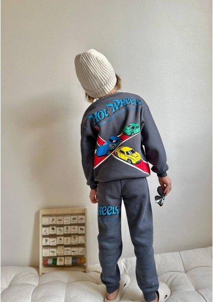 Erkek Çocuk Hot Wheels 3 Iplik Eşofman Takımı fiyatları