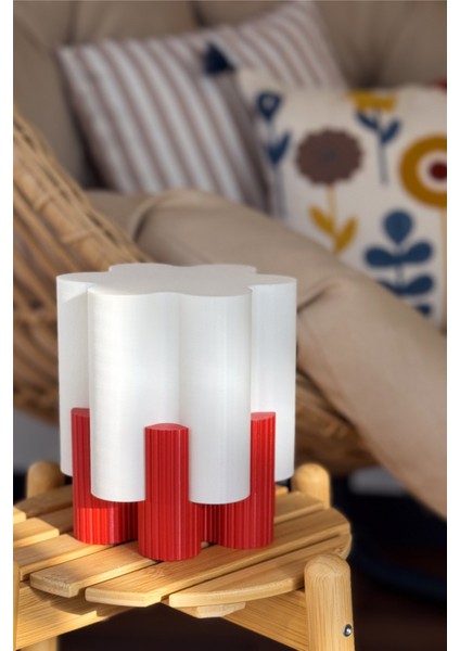 Tera | Modern Abajur | E14 Duy | Anahtarlı Kablolu Aydınlatma