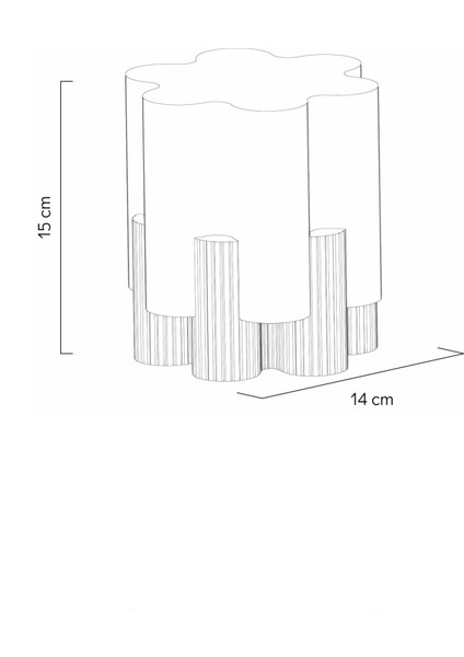 Tera | Modern Abajur | E14 Duy | Anahtarlı Kablolu Aydınlatma fırsatları