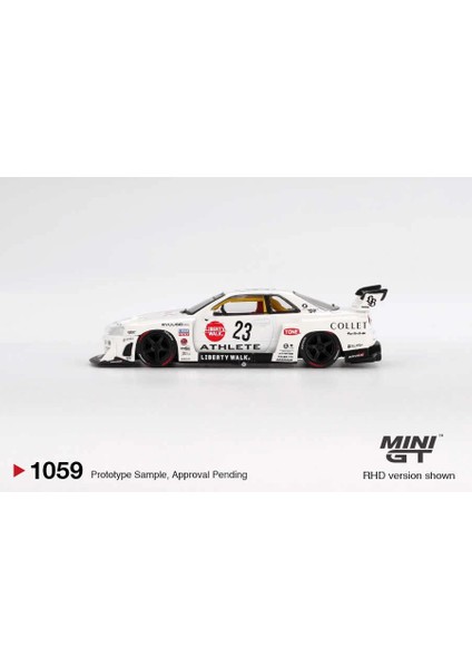 1/64 Nissan LB-ER34 Super Silhouette Athlete/collet modelleri