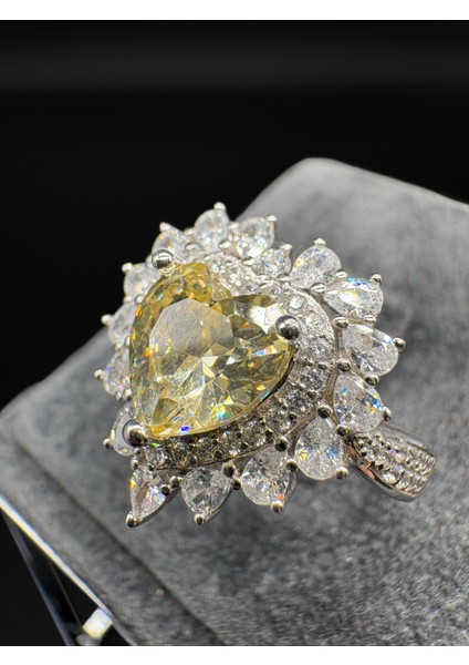 Gümüş Sitrintaşlı Yüzük fiyatları