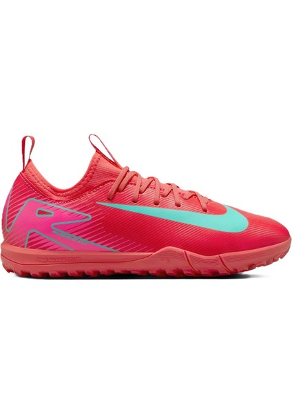 Mercurial Air Zoom Vapor 16 Academy Tf Çoraplı Çocuk Halı Saha Ayakkabısı Kırmızı
