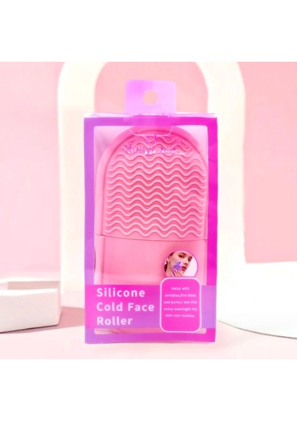 Slikon Yüz Buz Masaj Rulosu Yüz Sıkılaştırıcı Ice Face Roller