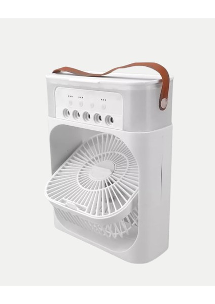 3’ü 1 Arada Mini Klima Fan USB Şarjlı 7 Renk Gece Lambalı ve Nemlendirici - MR000K-1FOGY9 fırsatları