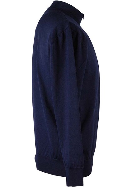 Yarım Fermuarlı Lacivert Erkek Kazak ALP01 fiyatları