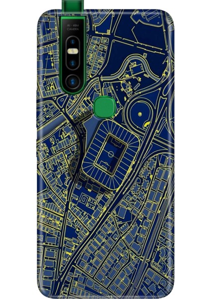Infinix S5 Pro Kılıf Desenli Baskılı Tpu Rubber Kapak Kadıköy Stadyum