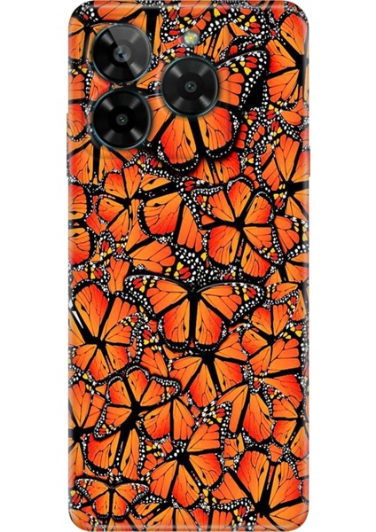 General Mobile Era 50 Kılıf Desenli Baskılı Tpu Rubber Kapak Kelebek Cümbüşü