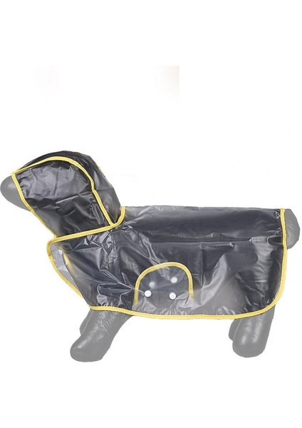Köpek Yağmurluğu -Sarı - (Medium)