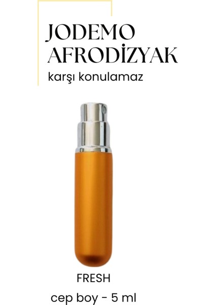 2 Adet Afrodizyak Etkili Erkek Parfüm Cep Boy Fresh 5ml modelleri
