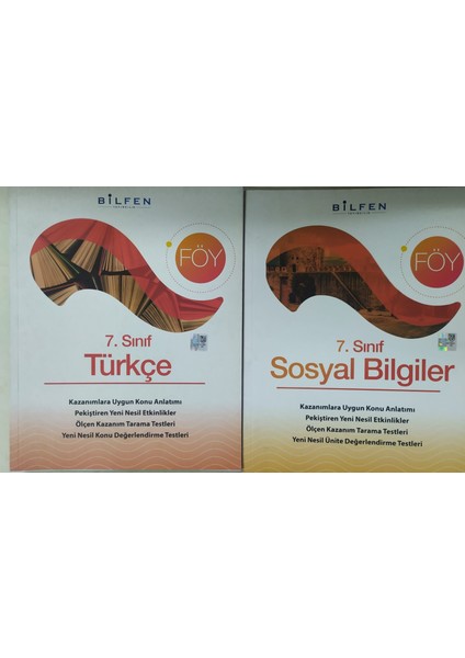 Yayınları 7. Sınıf Türkçe+Sosyal Föy