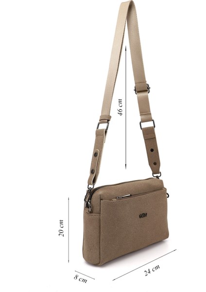 Kadın Vizon Süet Uzun Askılı Omuz Çantası fiyatları