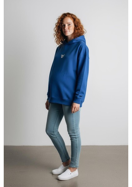 Koala Oversize Unisex Kapüşonlu Sweatshirt modelleri