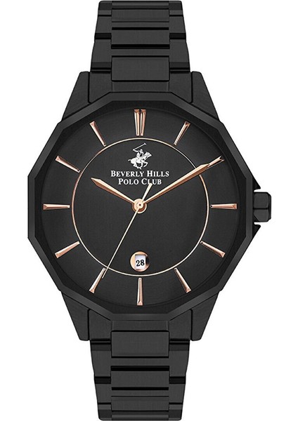 BP3375X.650 Erkek Kol Saati | 44 mm Siyah Çelik Kasa, Rose Gold Detaylar, Seramik Safir Kaplamalı Cam