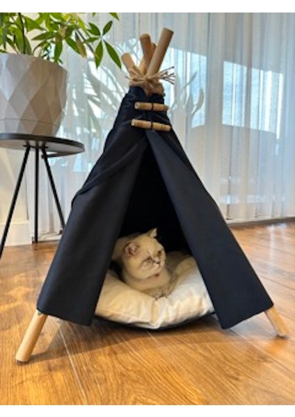 Kedi Çadırı Yuvası ve Minderi