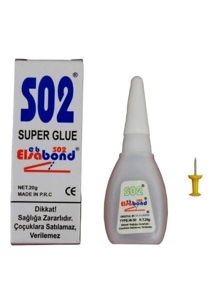 S02 Hızlı Japon Yapıştırıcısı