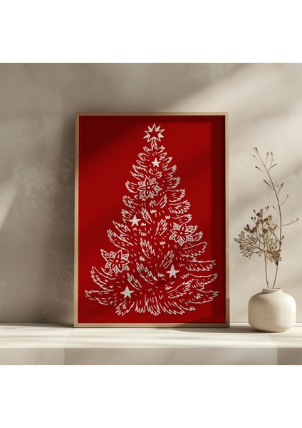 Yılbaşı Noel Baba 3'lü Tablo Seti, Yılbaşı Dekorasyon Ürünü, Yılbaşı Tablosu modelleri