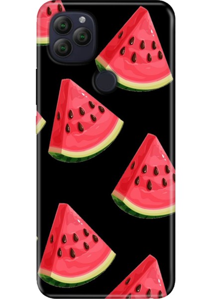 General Mobile Gm 22 -22S Kılıf Desenli Baskılı Tpu Rubber Kapak Karpuz Dilimi