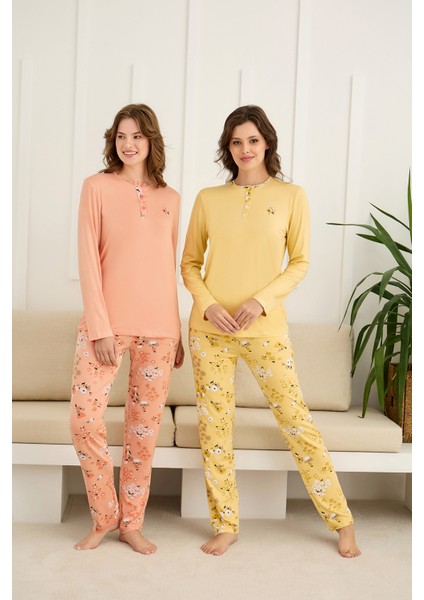 Kadın Uzun Kollu Pijama Takımı fiyatları