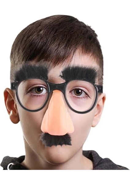 Eğlenceli Kılık Değiştirme Kaş Bıyık Mizah Gözlüğü 9X13 cm indirimleri