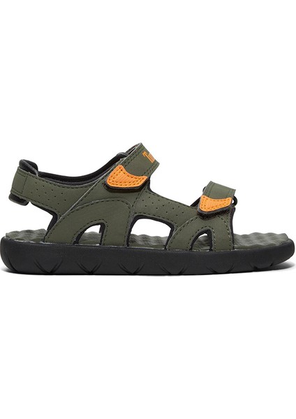 Backstrap Yeşil Unisex Sandalet