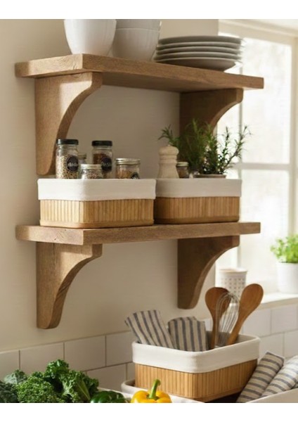 Doğal Bambu Üçlü Boy Dikdörtgen Sepet Seti - Çok Amaçlı Düzenleyici - Şık ve Modern Tasarım fırsatları